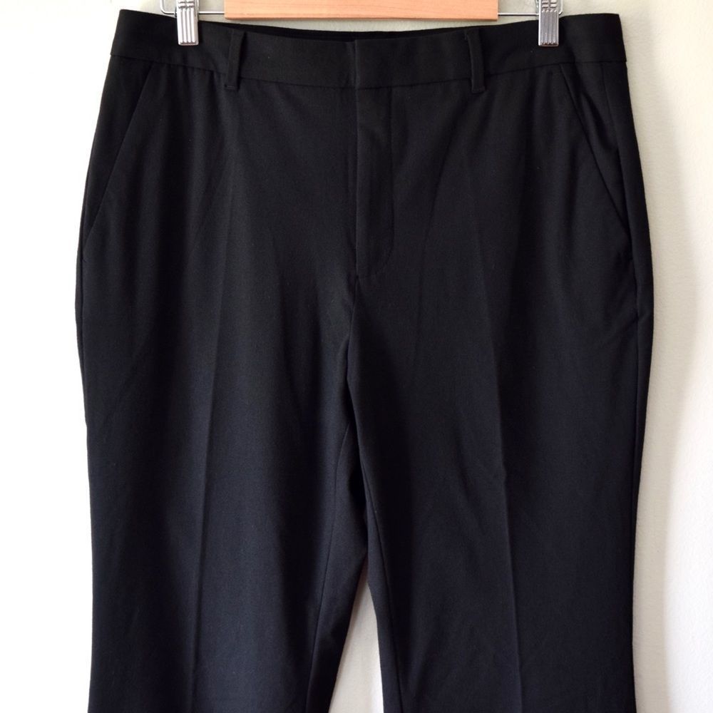 BANANA REPUBLIC Factory High-Rise Bootcut Pant, Black, Size 10 NWT Retail $80 - Picture 5 of 15